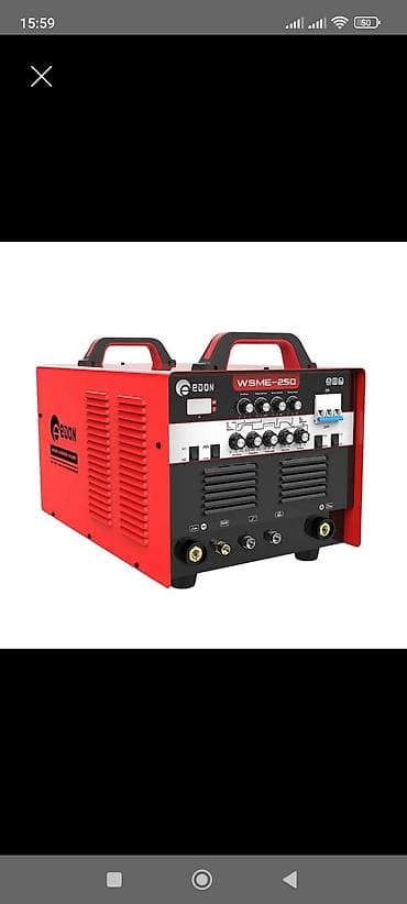 svarka: EDON WSME-250 – çoxfunksiyalı TIG/MMA/AC-DC qaynaq aparatı - — 1
