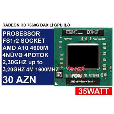 processor core i7: Notebook üçün Prosessorlar 📍Ünvan: Bakı şəh, Suraxanı ray, Hövsan qəs — 4