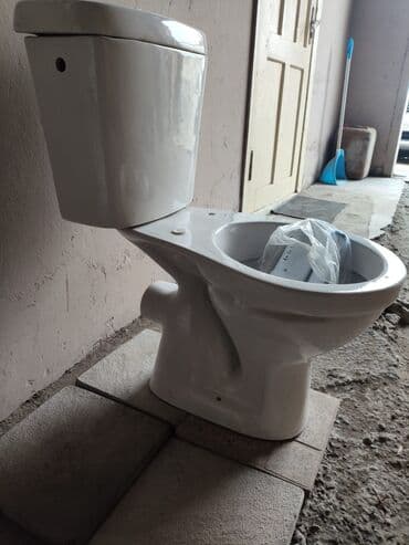 Сухие строительные материалы: Unitaz komplekti – keramik gövdə və üst su çəni Xüsusiyyətlər: - — 6