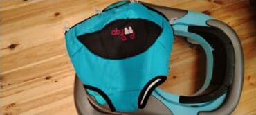 Ингаляторы, небулайзеры: Uşaq gəzdirəni / yürüteç - Rəng: mavi-boz - Yumşaq, çıxarılan və — 3