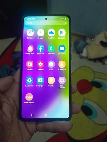 samsung ekran temiri: Samsung Galaxy A52, rəng - Qara, Sensor — 3