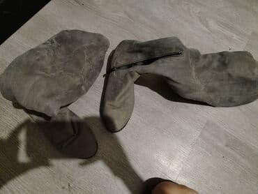 yun qadın şap şapları: Ölçü: 36, rəng - Boz, İşlənmiş — 1