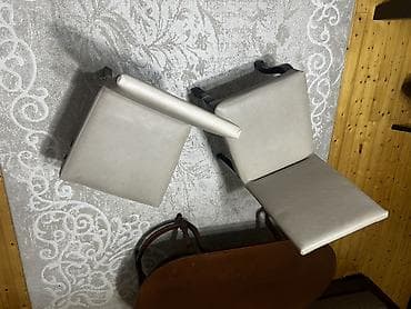 taxt: Mətbəx üçün, İşlənmiş, Qatlanmayan, rəng - Bej Stul — 3