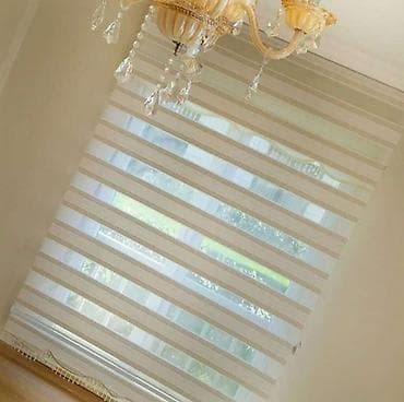 Ремонт и строительство: Zebra və rulon pərdələr Məhsul xüsusiyyətləri: - Zebra pərdə: ikiqat — 1