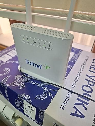 router mi: Telrad CPE12102-SJ 4G Wi‑Fi router Xüsusiyyətlər: - 4G LTE CPE – SIM — 2
