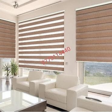 bertolesiya parca: Zebra jalüz pərdələr - İkili qatlı zebra sistemi: şəffaf və qapalı — 6