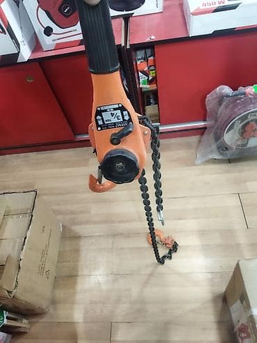 Mexaniki əl alətləri: Tal ruçqalı( 750 kq lıq_ 130 man) (1.5 ton_ 185man)(3 tonluq 240 man) — 2