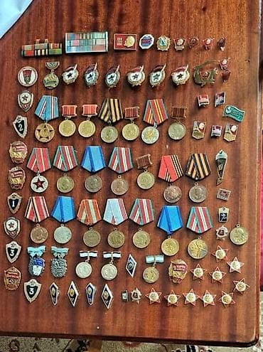 Sovet dövrünə aid böyük kolleksiya – orden, medal və nişanlar toplusu — 1
