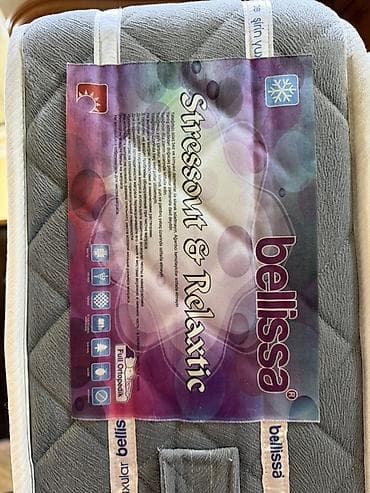 yataq matras: Yeni Tam ortopedik “Bellissa: Stressout & Relaxtic” döşək Tək — 4