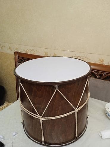 Книги и журналы: Qaval (nağara) – taxta korpuslu, iplə dartılma mexanizmi ilə - Korpus — 2