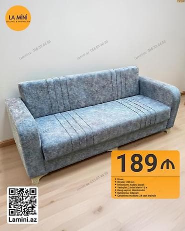 Divan, Açılan, Bazalı, Ödənişli çatdırılma — 1