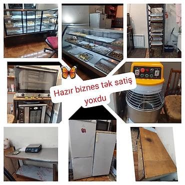 SAMİRƏ🦋 Şirniyyat sexi uçun avadanlıq 4500m İki ədəd vitrin soyuducu