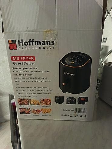 Salam. Air fryer satılır. Yenidir. 7.5lt tutumludur. Üstündə aydın — 5