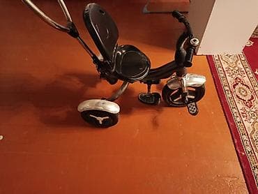 qara şalvar: İşlənmiş Üç təkərli Uşaq velosipedi 14", Ödənişli çatdırılma — 2