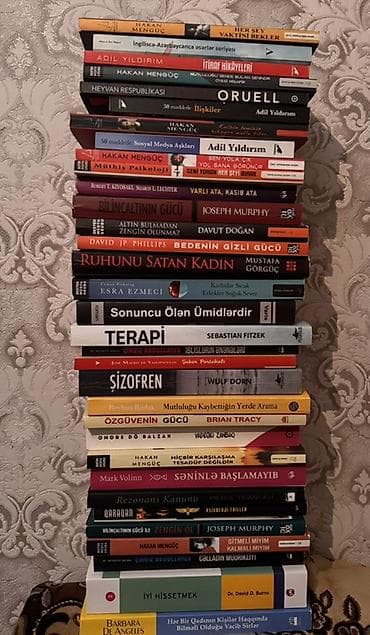 psixoloji kitablar pdf: Kitab dəsti – müxtəlif janr və müəlliflər Satışda böyük həcmli — 1