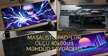 Xlarge ölçülü masaüstü mousepad kolleksiyası - Dizaynlar: - Anime