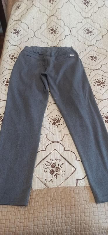 Şalvar oğlan üçün materialda strecdi. m razmeri gedər. 20 yanvardadi — 3