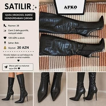 Məhsul: Qadın ayaqqabıları və çəkmələri (razmer 38) 1) Ağ dizüstü — 3