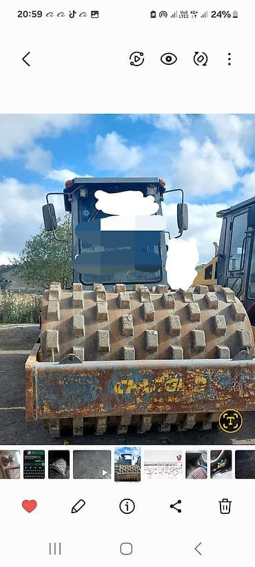 teker 20: Changlin torpaq sıxlaşdırma valı (yol valı) - Model: Changlin — 3