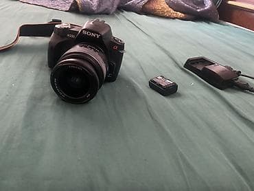 samsung c: Sony α230 DSLR fotoaparat dəsti - Korpus: Sony Alpha a230 (APS‑C — 2