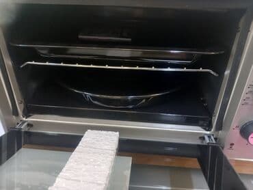 corək bişirən aparat: Духовка Электрическая, цвет - Черный, Отдельностоящая — 1