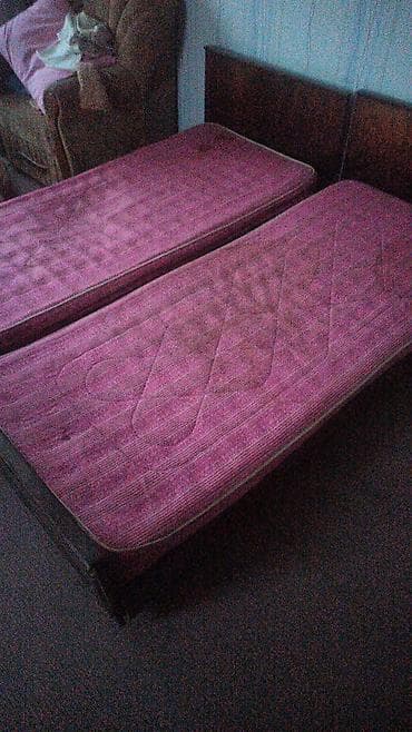 tek kravatlar instagram: Təknəfərlik çarpayı, Matras ilə, Siyirməsiz — 3