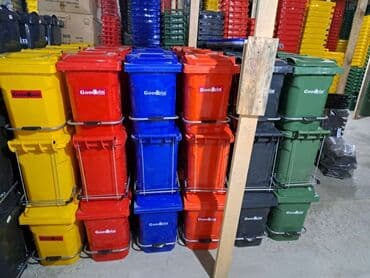 Tullantı qabları: Zibil vedre goodbin tekerli qapaqli zibil qabi goodbin tekerli qapaqli — 8