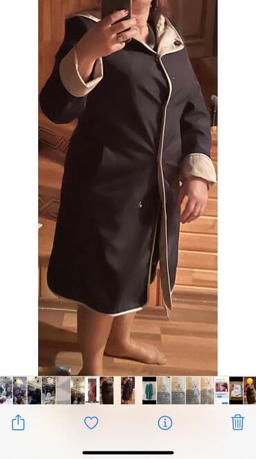 женский плащ новый: Təzə kimidi 40,42 razmer Yöntəm firmasıdı 40m — 1