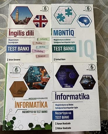 Magistratura və dövlət qulluğuna hazırlaşanlar üçün test bankı və