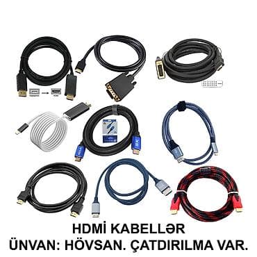 Настольные ПК и рабочие станции: HDMİ DVİ VGA Display Port Type-C USB Kabellər SAYLA ALANA VƏ USTALARA — 9