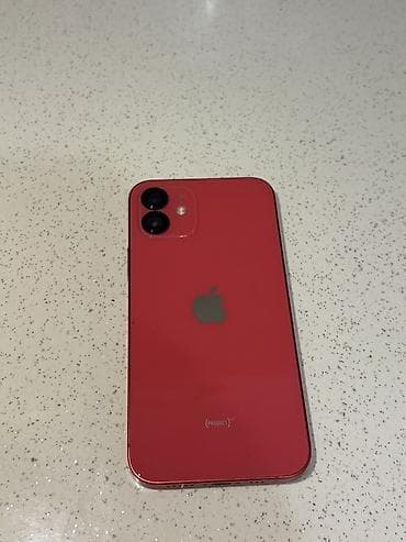 iphone telefonlar ucuz: IPhone 12, 128 GB, Qırmızı, Simsiz şarj, Face ID — 2