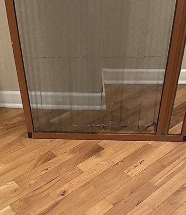 işlənmiş setka: İşlənmiş Siyirmə Ağcaqanad toru Qapı üçün — 3