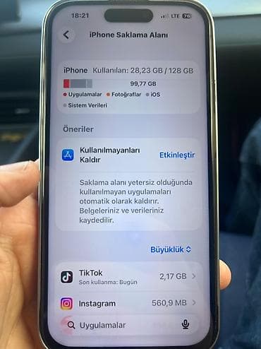 wp iphone: IPhone 15 Pro, 128 GB, Barmaq izi, Face ID — 3