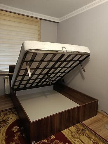 Yeni, İkinəfərlik çarpayı, Bazalı, Matrassız, Siyirməsiz, Azərbaycan — 6