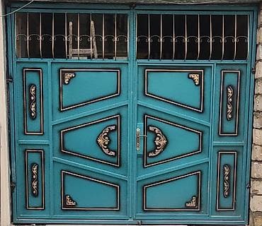 Железо Дворовые ворота, С фрамугой, Нет кредита — 1