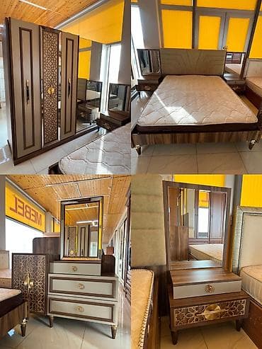 paltar dolab: İkinəfərlik çarpayı, Dolab, Termo, Tumba, İşlənmiş — 1