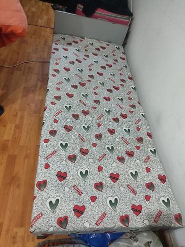 bazali tek carpayilar: Təknəfərlik çarpayı, Matras ilə, Siyirməsiz — 3