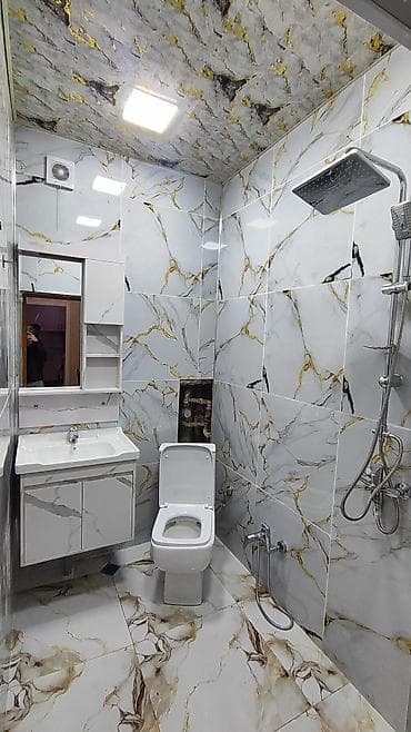 Гаражи: 2 otaqlı mənzil – mebel və məişət texnikası ilə Plan və otaqlar: - — 1