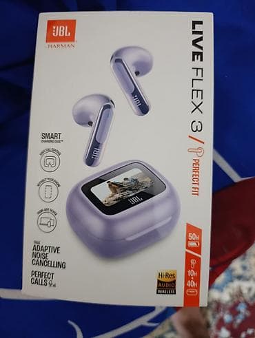 Yeni Simsiz (Bluetooth) Qulaqcıqlar, JBL, rəng - Boz