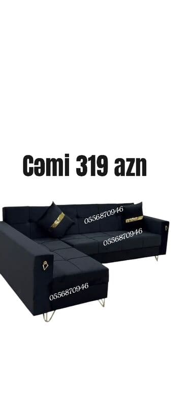 Künc divan, Yeni, Açılan, Bazalı, Parça, Şəhərdaxili pulsuz çatdırılma