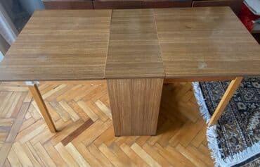 обеденный стол купить: Qonaq masası, İşlənmiş, Açılan — 4