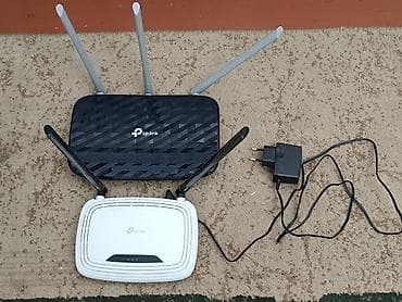 modem satilir: TP LINK routerlar. İkisi də çox az istifadə olunub. Birlikdə satılır — 1