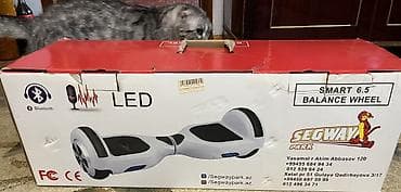 Özünətarazlı elektrik skuter (hoverboard) segway – kosmos temalı — 6