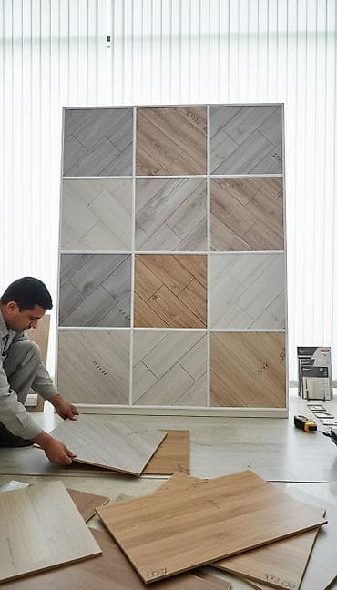 Krono Original və Kronofix laminat döşəmələri müxtəlif rəng və