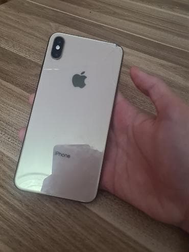 samsung a0: IPhone Xs Max, 256 GB, Qızılı, Face ID — 3