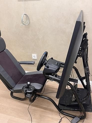 oyun sukanları: Sim yarış simulyatoru komplekti - Tam ölçülü metal karkaslı oyun — 3