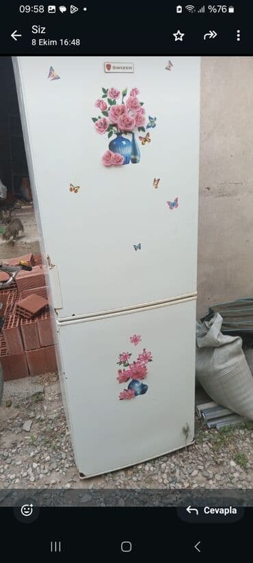 ev soyudan: Məhsul: Məişət soyuducusu Təsvir: - Aşağıda dondurucu bölmə, yuxarıda — 5