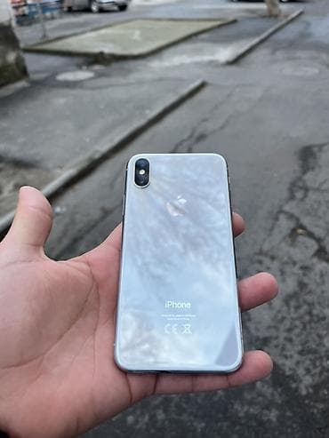 iphone telfonlari: IPhone X, 64 GB, Gümüşü — 1