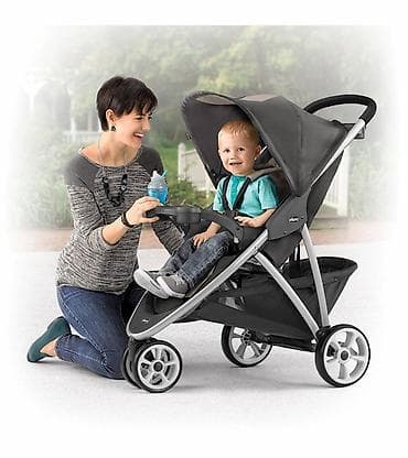 Gəzinti arabaları: Üçtəkərli araba, Chicco, İşlənmiş — 10