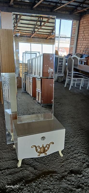 bağ stolu: Açılmayan, Dördbucaq masa, 6 stul — 6